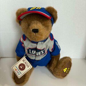 Boyds Bears NASCAR #48 Jimmie Johnson Lowe’s Racing Plush Bear w/ Tags